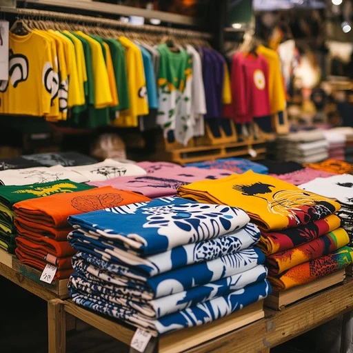 colorful shirts