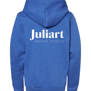 Youth Sponge Fleece Full-Zip Hoodie Sweatshirt True Royal - 3739Y