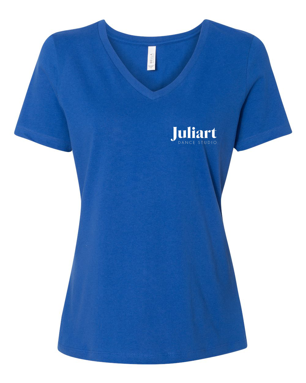 Women’s Relaxed Jersey V-Neck Tee True Royal - 6405