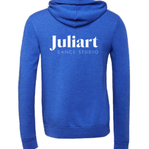 Unisex Sponge Fleece Full-Zip Hoodie Sweatshirt True Royal - 3739